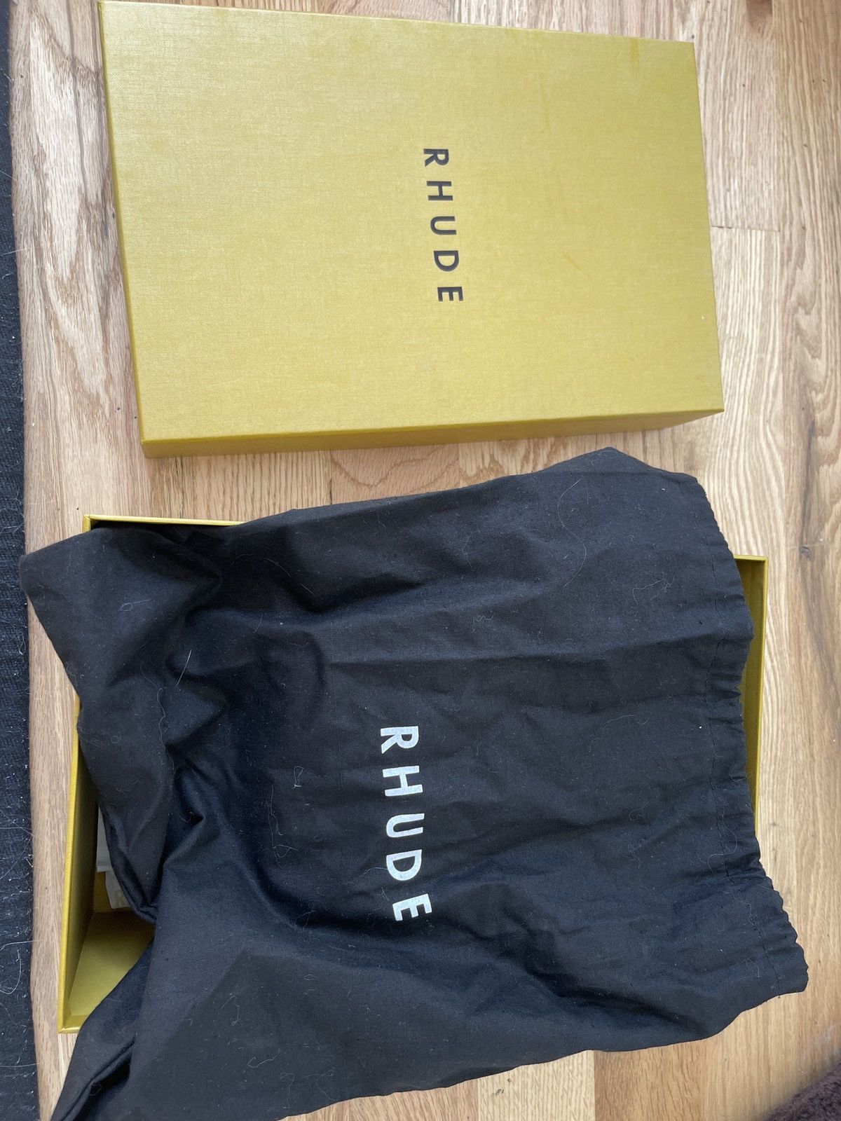 Rhude RHUDE RHECESS HI WHITE/RED Size US 12 / EU 45 - 7 Thumbnail