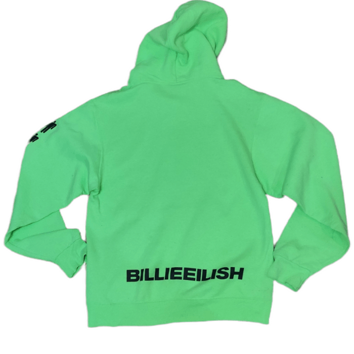 Billie eilish best sale merch green hoodie