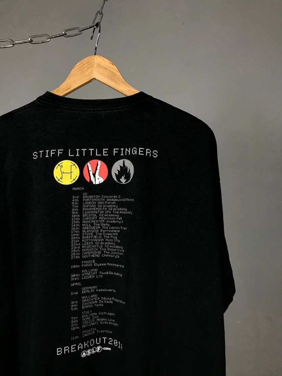 Band Tees Stiff little finders 2010 vintage rock band tour tee Size US XXL / EU 58 / 5 - 5 Thumbnail