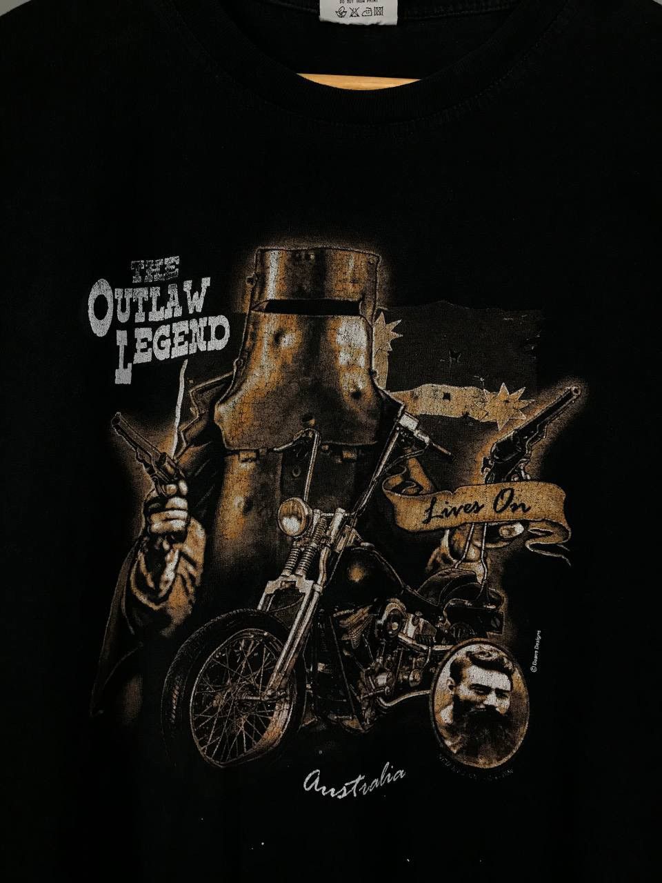 Other × Vintage The Outlaw Legend American vintage made in Australia tee Size US XL / EU 56 / 4 - 3 Thumbnail