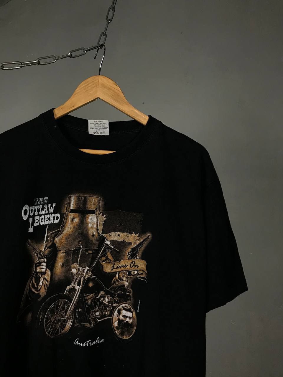 Other × Vintage The Outlaw Legend American vintage made in Australia tee Size US XL / EU 56 / 4 - 2 Thumbnail