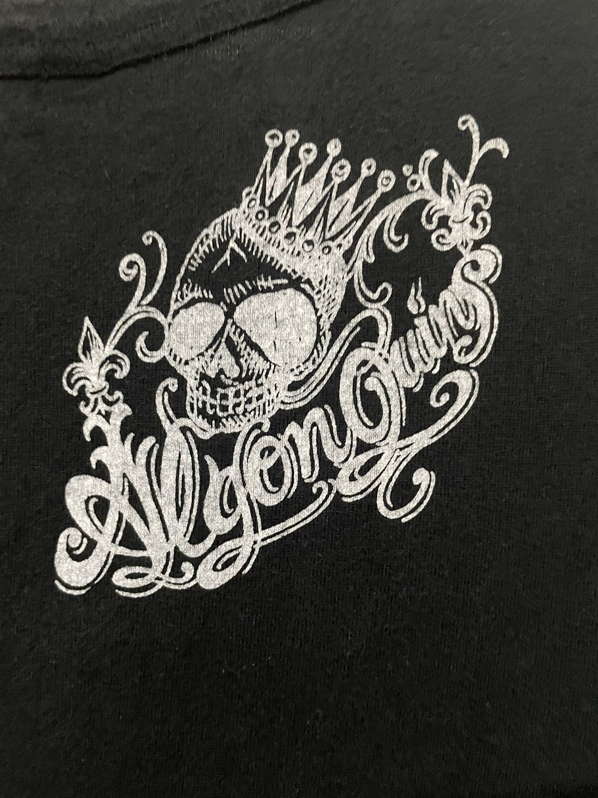 Japanese Brand Vintage Japanese Algonquins Punk Fashion Skeleton Watch Tee Size US S / EU 44-46 / 1 - 13 Thumbnail
