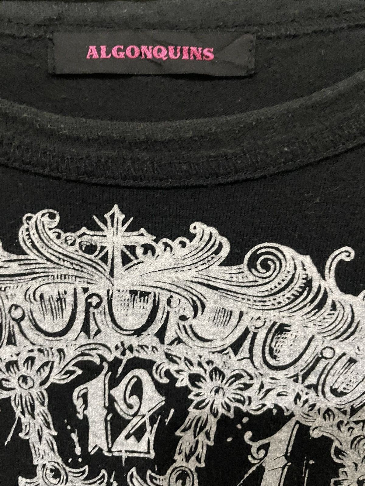 Japanese Brand Vintage Japanese Algonquins Punk Fashion Skeleton Watch Tee Size US S / EU 44-46 / 1 - 12 Thumbnail