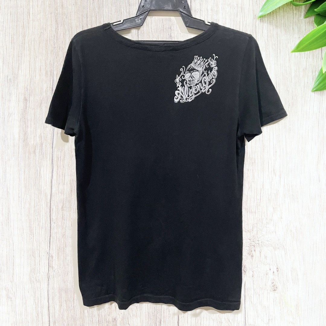 Japanese Brand Vintage Japanese Algonquins Punk Fashion Skeleton Watch Tee Size US S / EU 44-46 / 1 - 5 Thumbnail