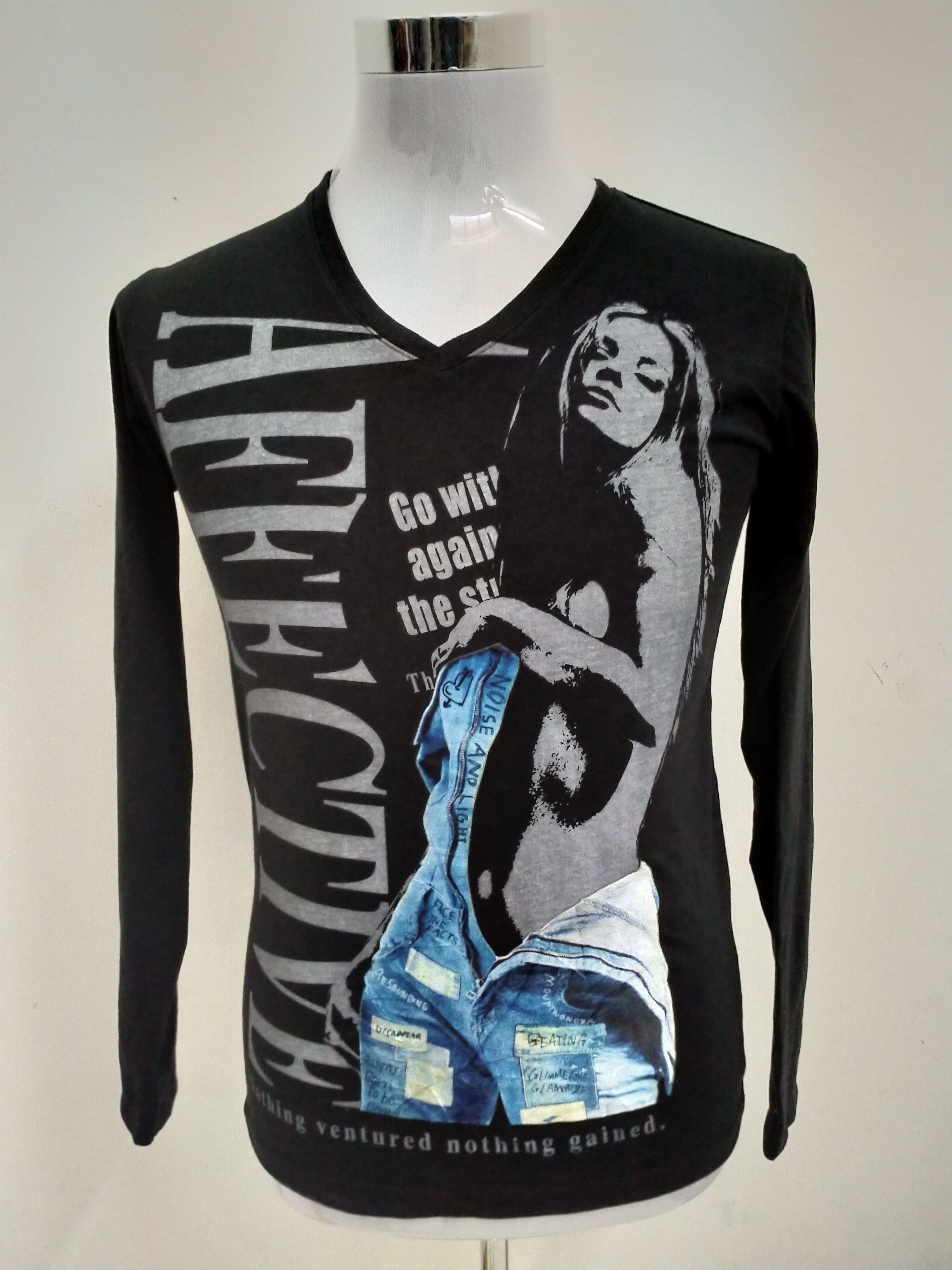 Japanese Brand × PPFM PPFM L/S V NECK ALL OVER PRINT Size US M / EU 48-50 / 2 - 1 Thumbnail