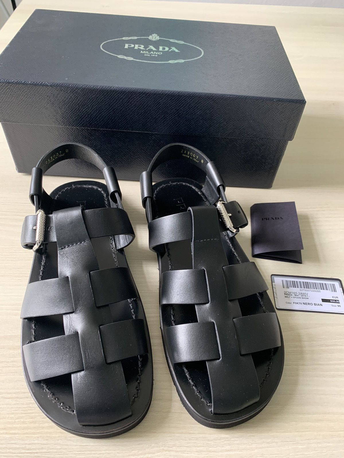 Prada Prada Sandals US 9 New Size US 9 / EU 42 - 1 Thumbnail