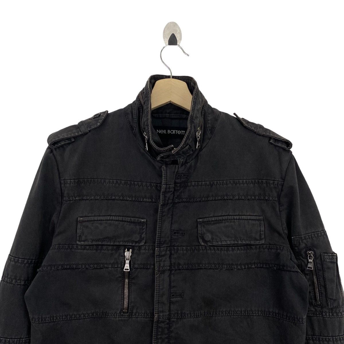 Neil Barrett Rare NEIL BARRETT Tactical Core Zipper Jacket Puffer Size US L / EU 52-54 / 3 - 3 Thumbnail