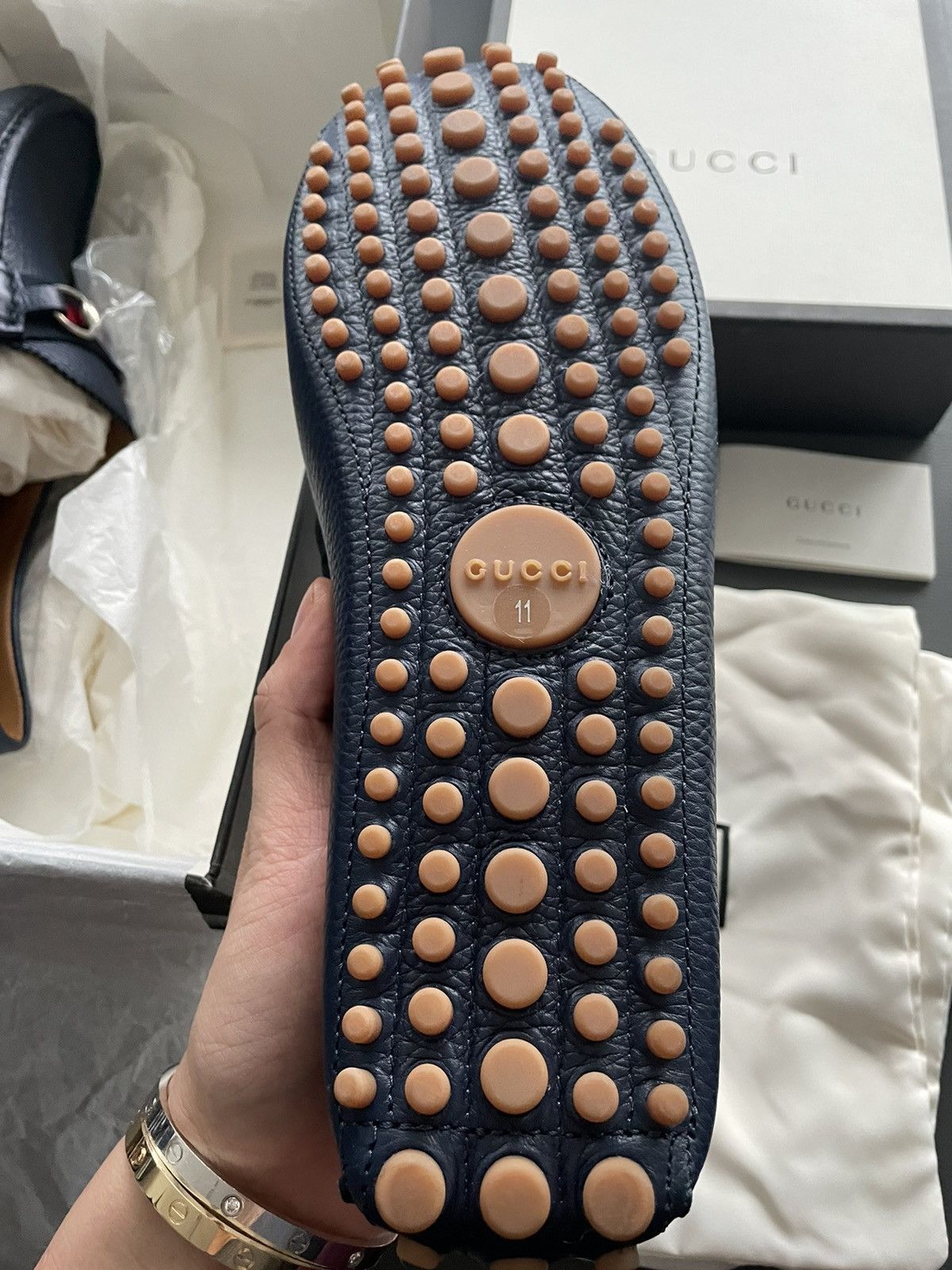 Gucci Iconic BrandNew Runway Classic Horsebit Leather Loafer Shoes Size US 11.5 / EU 44-45 - 4 Thumbnail