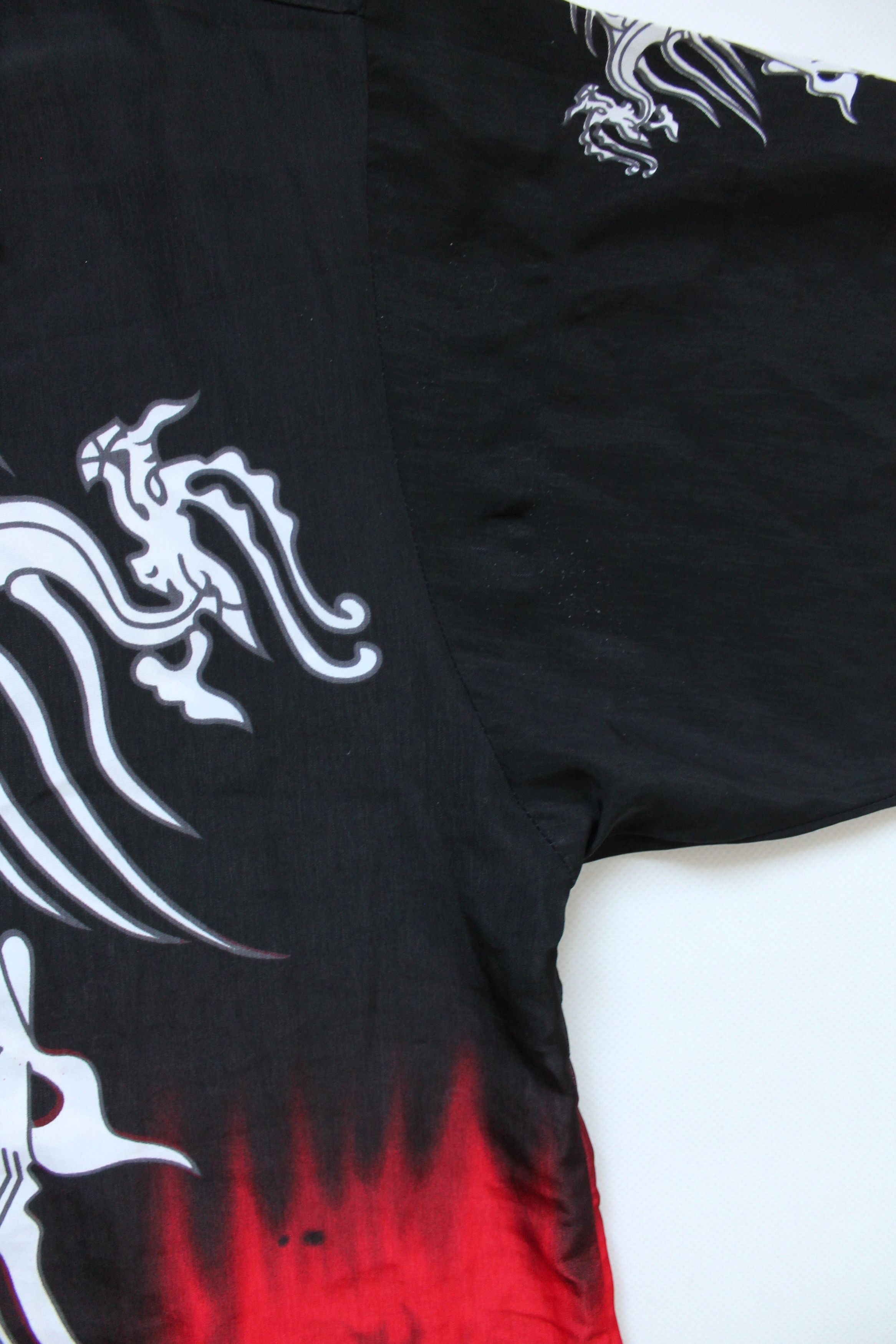 Other Flame Skulls vintage shirt Crazy print streetwear Size US L / EU 52-54 / 3 - 8 Thumbnail