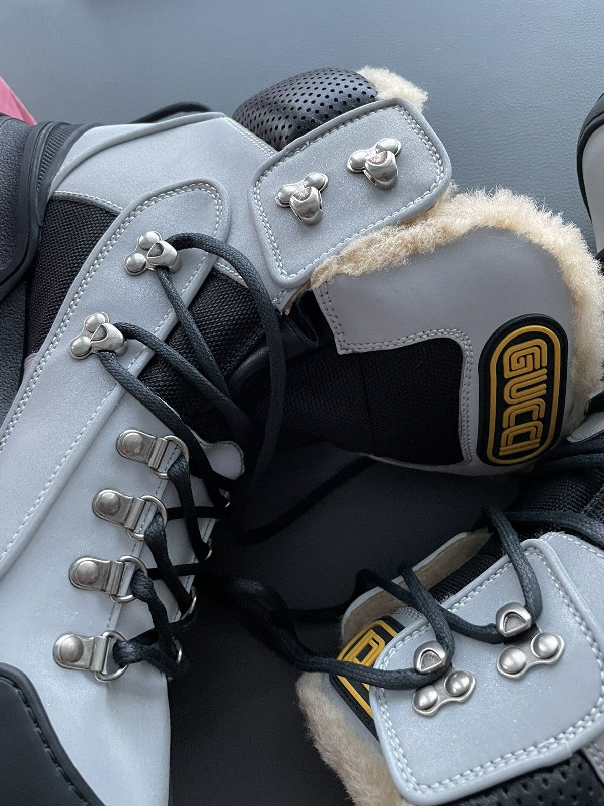 Gucci Limited Edition Gucci Shearling Flashtrek Boots New Size US 8.5 / EU 41-42 - 15 Thumbnail