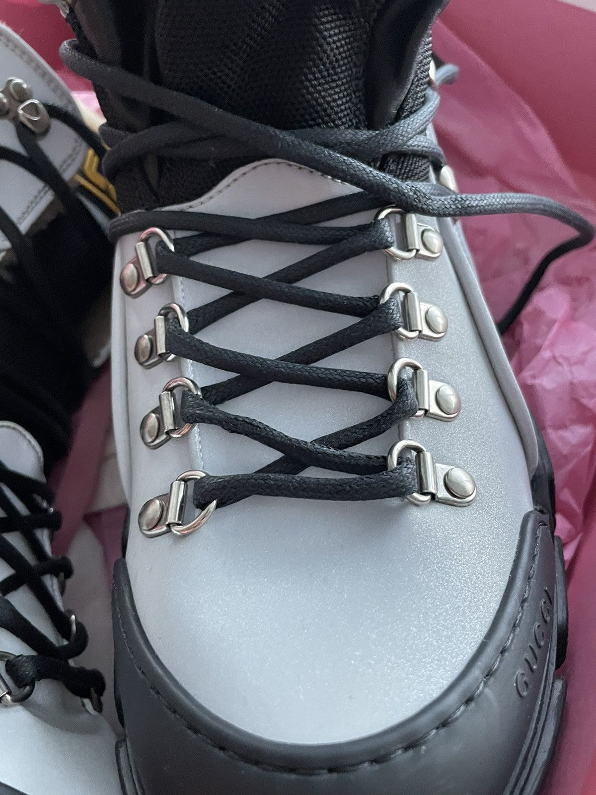 Gucci Limited Edition Gucci Shearling Flashtrek Boots New Size US 8.5 / EU 41-42 - 10 Thumbnail
