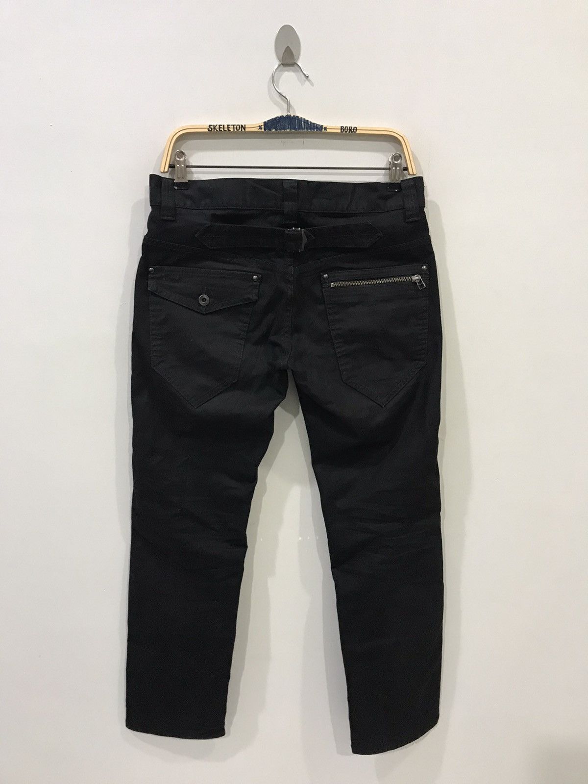Japanese Brand × Seditionaries Japan Made Designer Multizipper Skinny Stretchable Pant Size US 31 - 7 Thumbnail