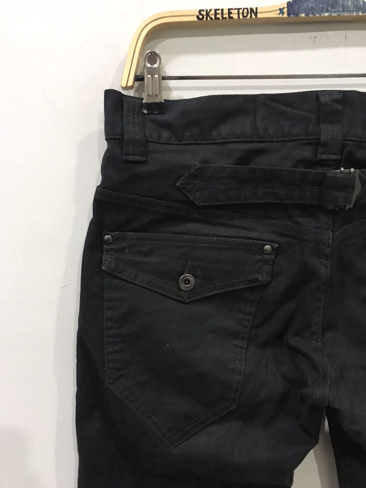 Japanese Brand × Seditionaries Japan Made Designer Multizipper Skinny Stretchable Pant Size US 31 - 10 Thumbnail
