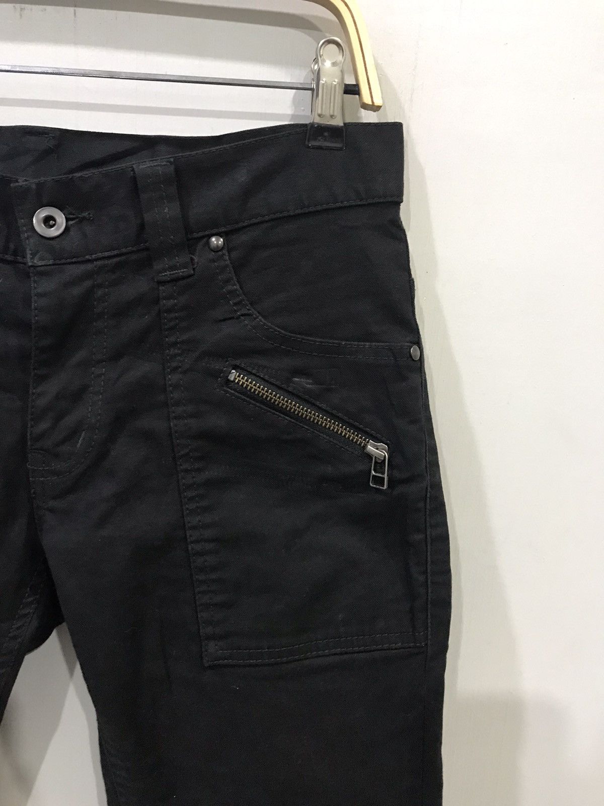 Japanese Brand × Seditionaries Japan Made Designer Multizipper Skinny Stretchable Pant Size US 31 - 4 Thumbnail