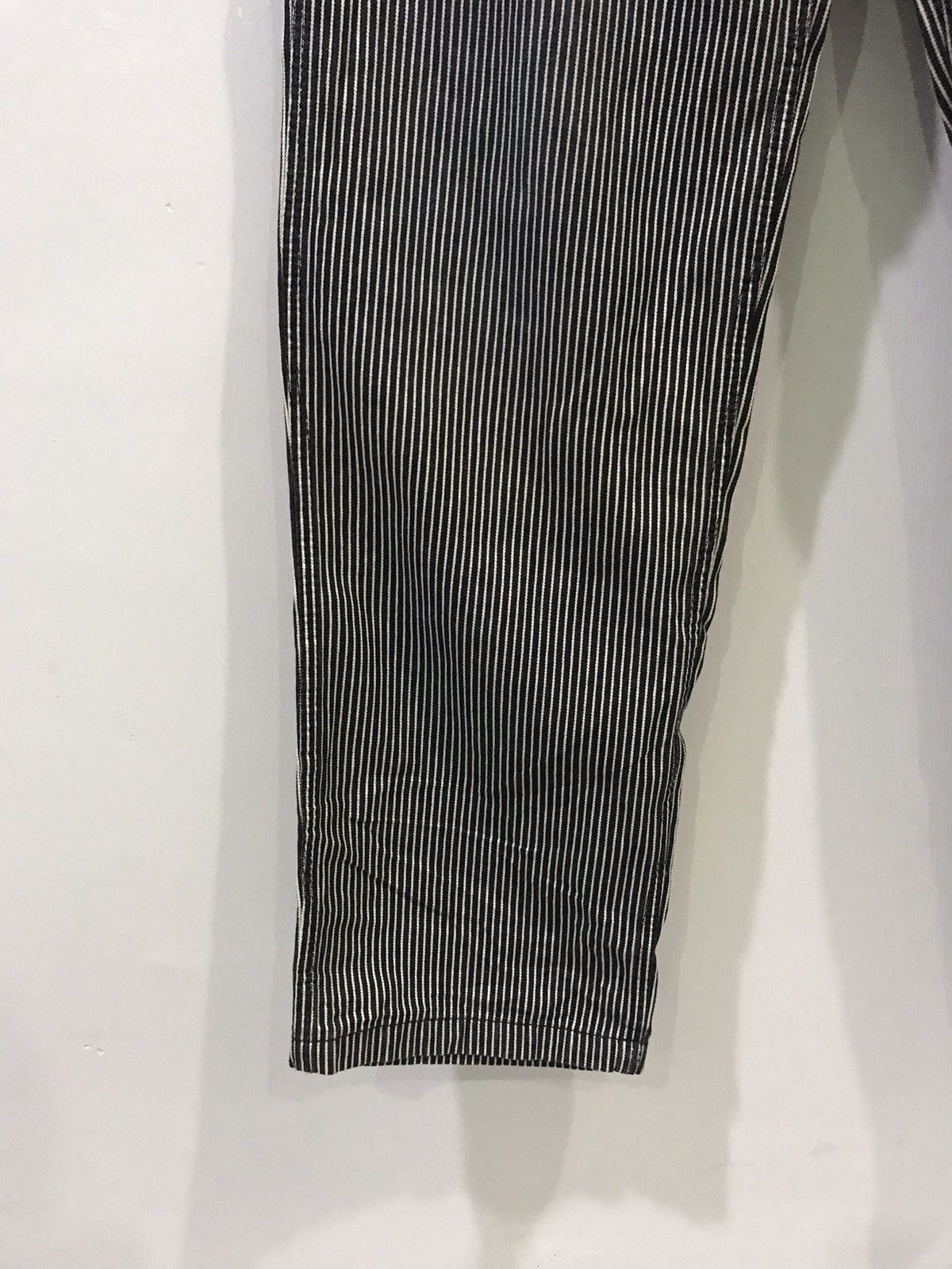 Japanese Brand DOG HOUSE Union Made Japan Black Hickory Carpenter Pant Size US 29 - 7 Thumbnail