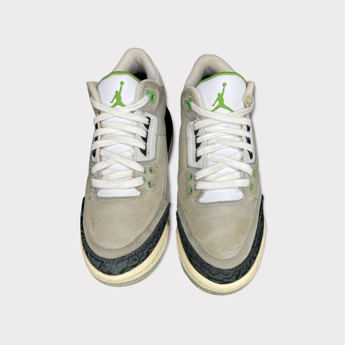 Jordan Brand Air Jordan 3 Retro GS Chlorophyll Size US 7 / IT 37 - 2 Thumbnail