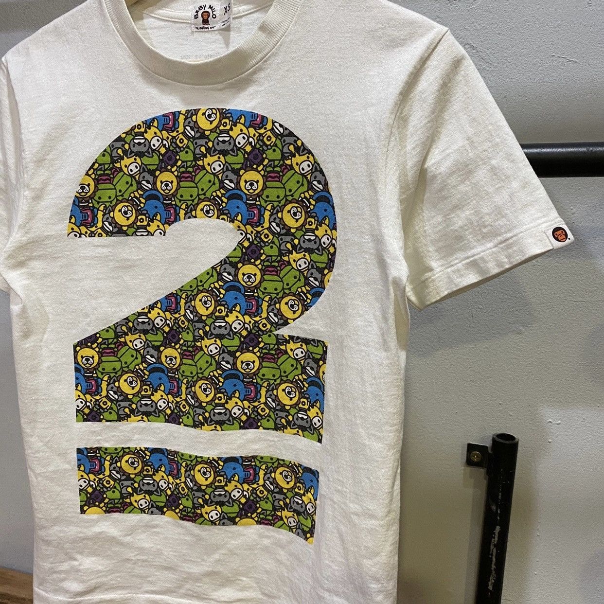 Bape × Nigo VINTAGE RARE OG‼️Baby Milo A Bathing Ape 2 Anniversary Tee Size US S / EU 44-46 / 1 - 3 Thumbnail