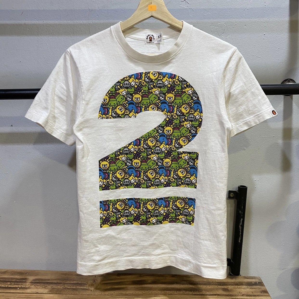 Bape × Nigo VINTAGE RARE OG‼️Baby Milo A Bathing Ape 2 Anniversary Tee Size US S / EU 44-46 / 1 - 1 Thumbnail