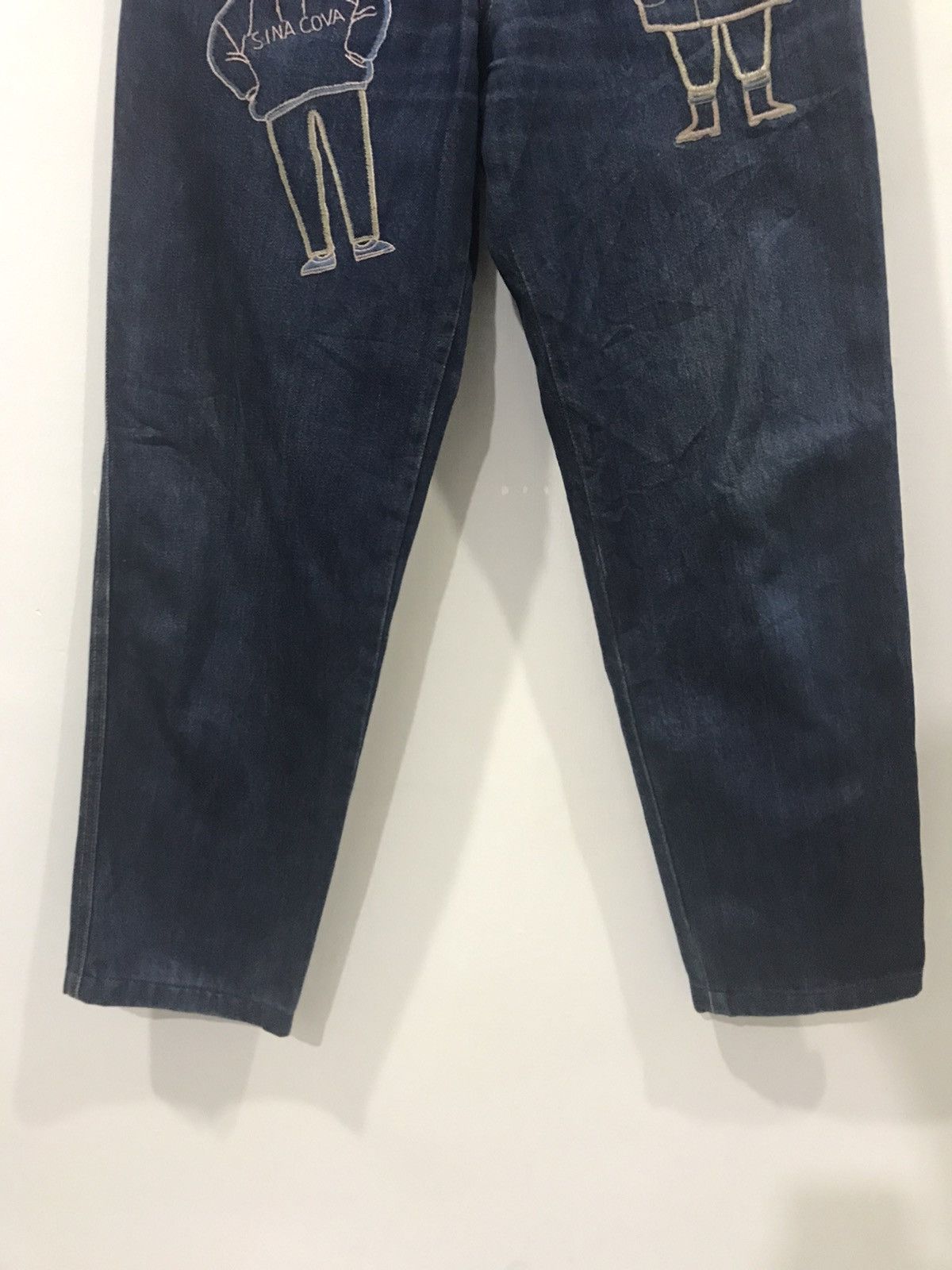Japanese Brand SINO COVA Japan Embroidery Logo Denim Size US 27 - 4 Thumbnail