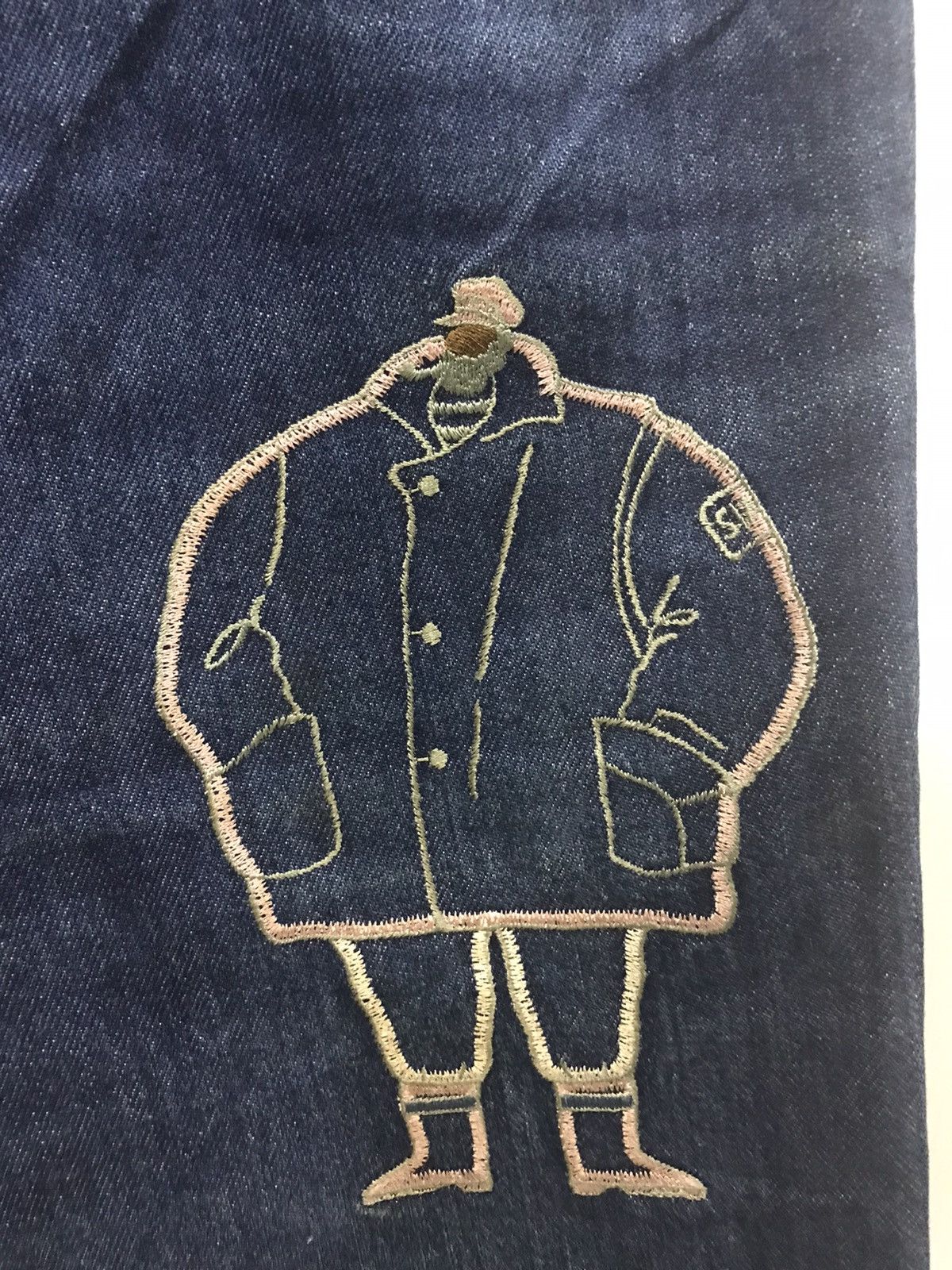 Japanese Brand SINO COVA Japan Embroidery Logo Denim Size US 27 - 6 Thumbnail