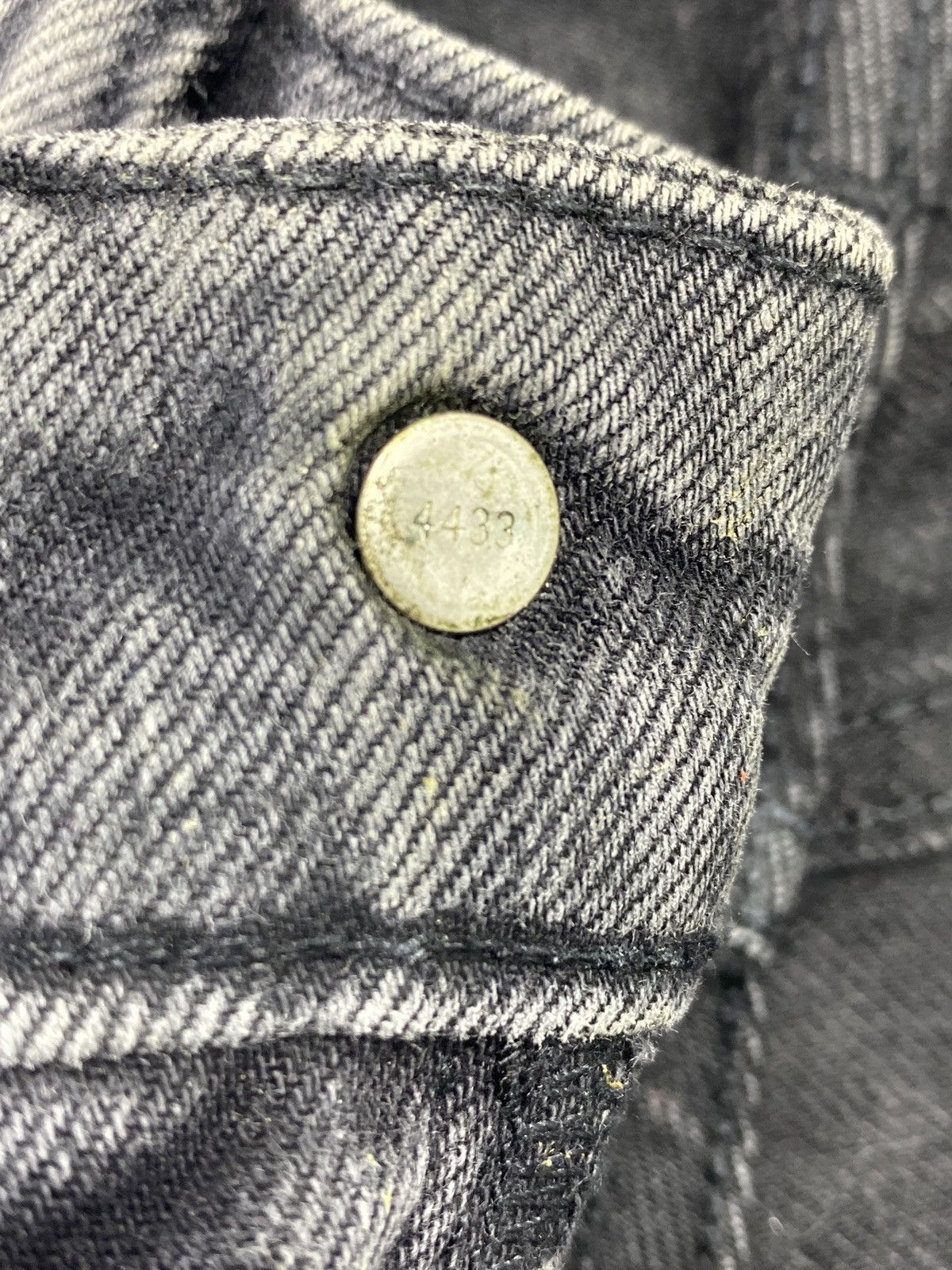Jean × Levi's × Vintage VINTAGE LEVIS 511 DISTRESSED FADED BLACK JEANS-J434 Size US 30 / EU 46 - 6 Thumbnail