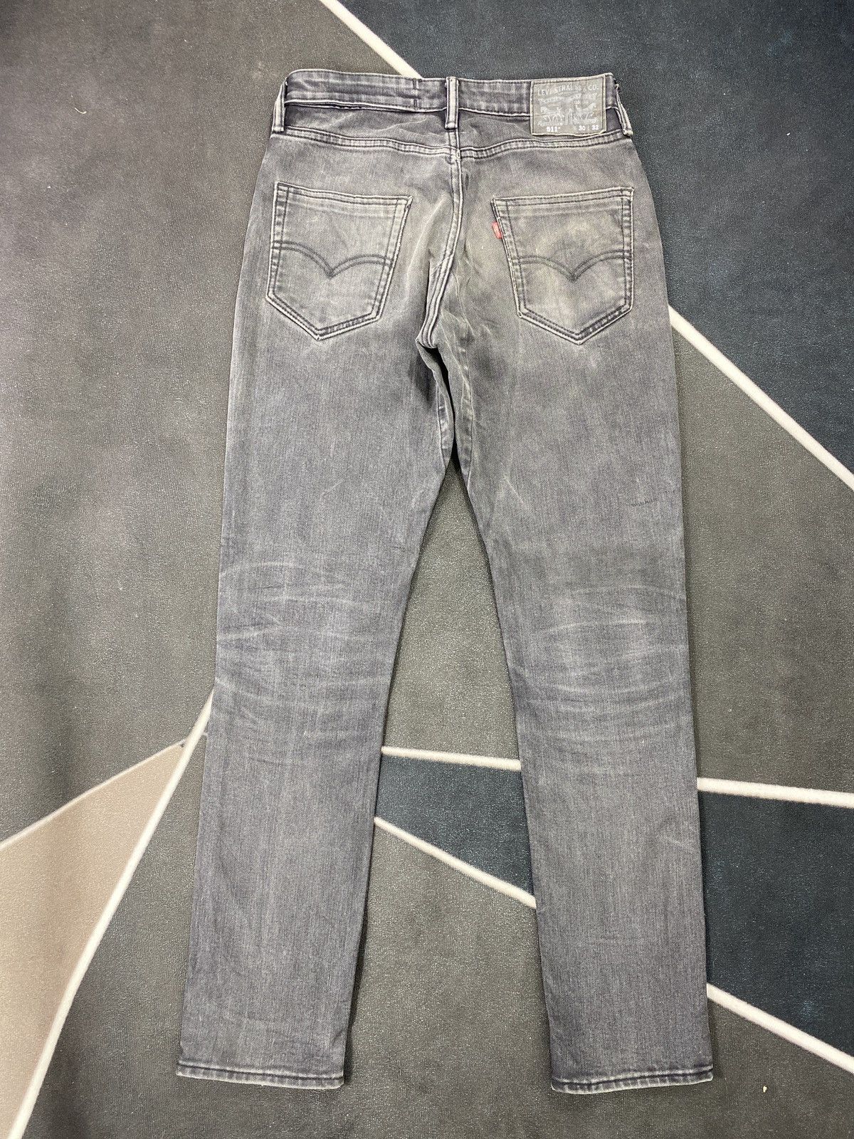 Jean × Levi's × Vintage VINTAGE LEVIS 511 DISTRESSED FADED BLACK JEANS-J434 Size US 30 / EU 46 - 3 Thumbnail