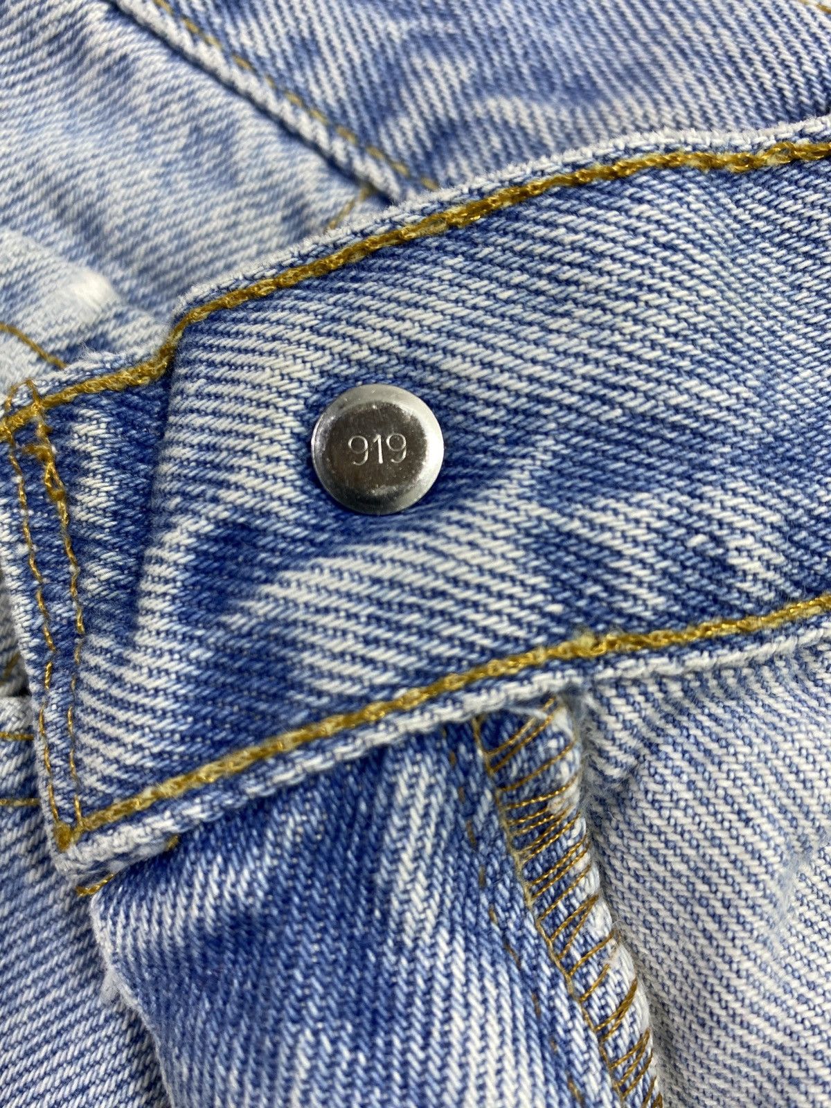 Jean × Levi's × Vintage VINTAGE LEVIS 550 DISTRESSED BLUE WASH JEANS -J439 Size US 36 / EU 52 - 6 Thumbnail