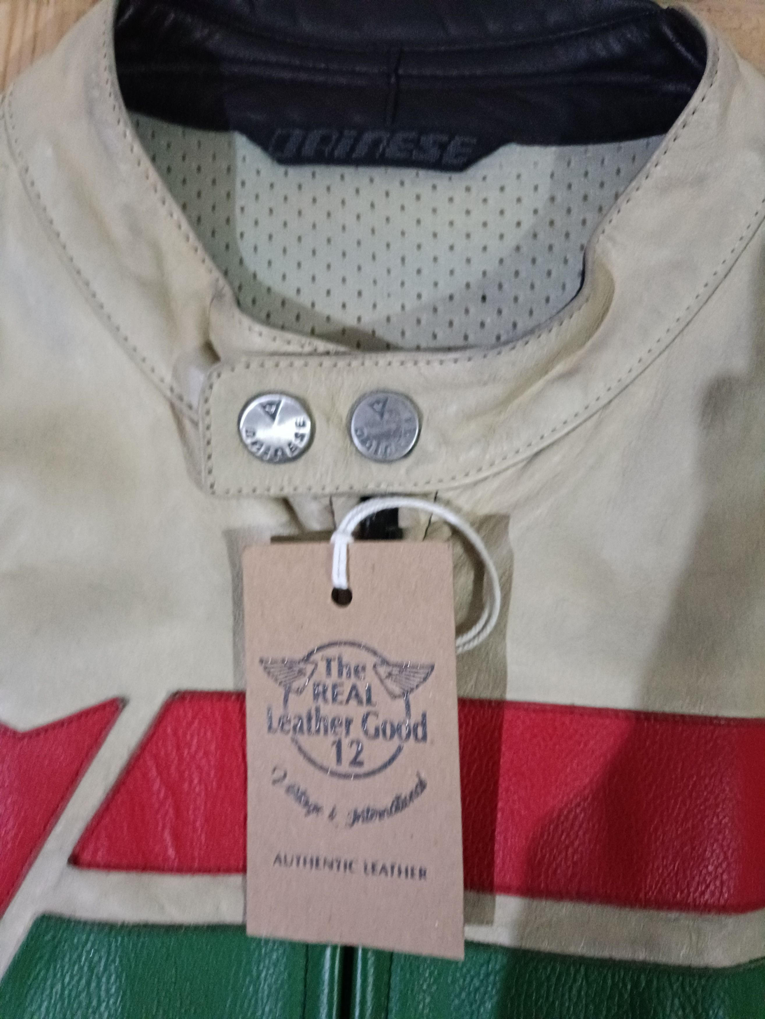 Dainese DAINESE TRACK TRICOLOUR LEATHER MOTORAD JACKET 1972 RARE Size US XL / EU 56 / 4 - 2 Thumbnail