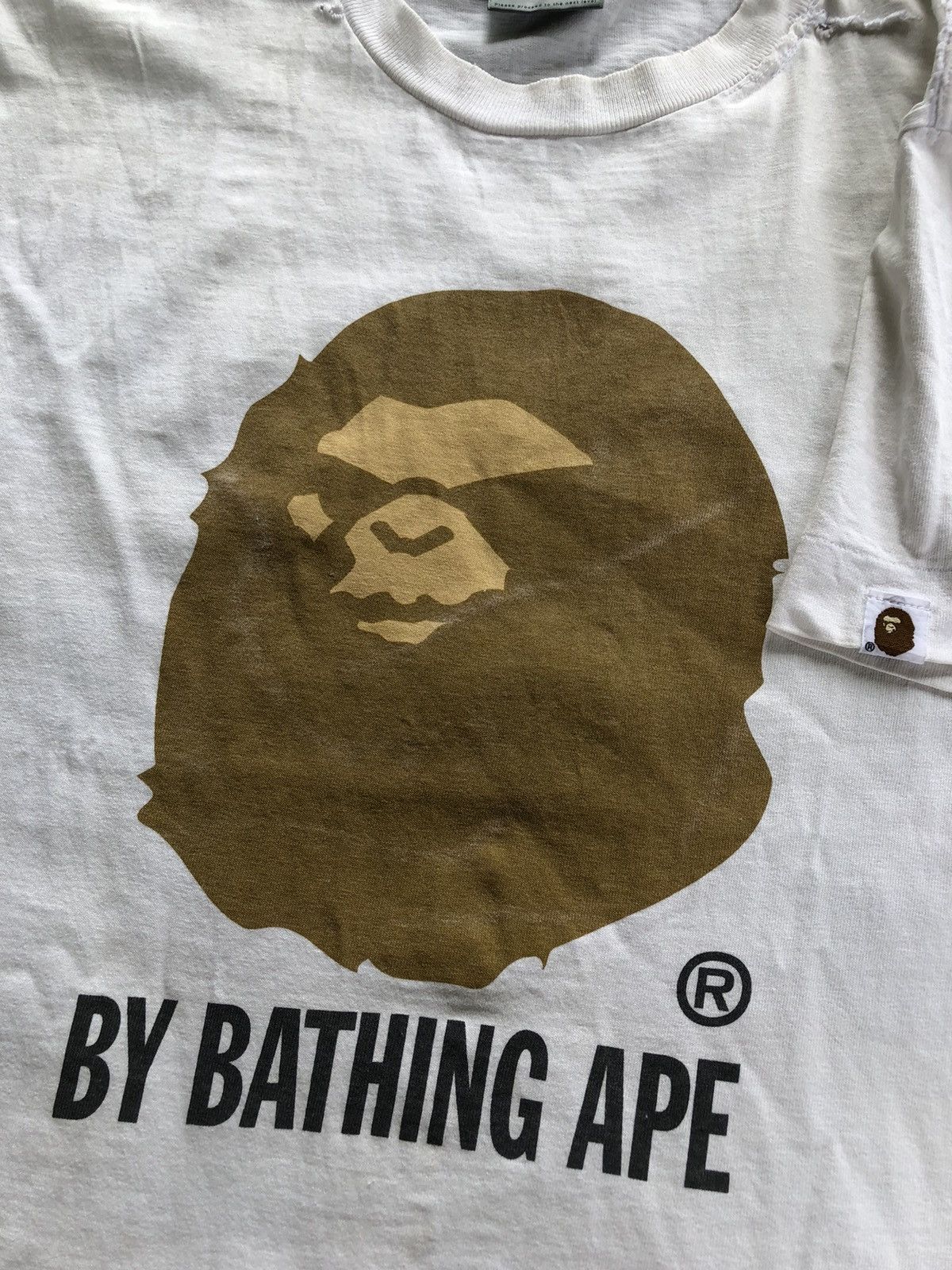 Bape Vintage Bathing APE Bape Big Head Logo tees Size US M / EU 48-50 / 2 - 8 Thumbnail