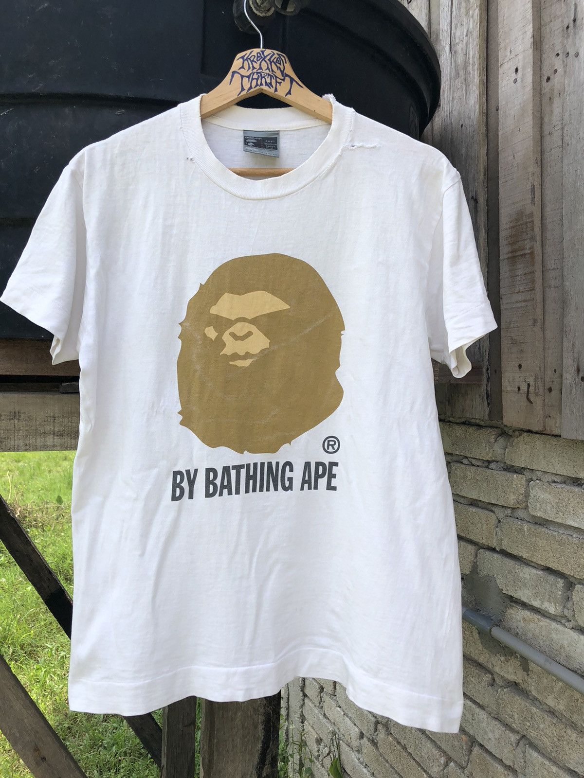 Bape Vintage Bathing APE Bape Big Head Logo tees Size US M / EU 48-50 / 2 - 2 Thumbnail