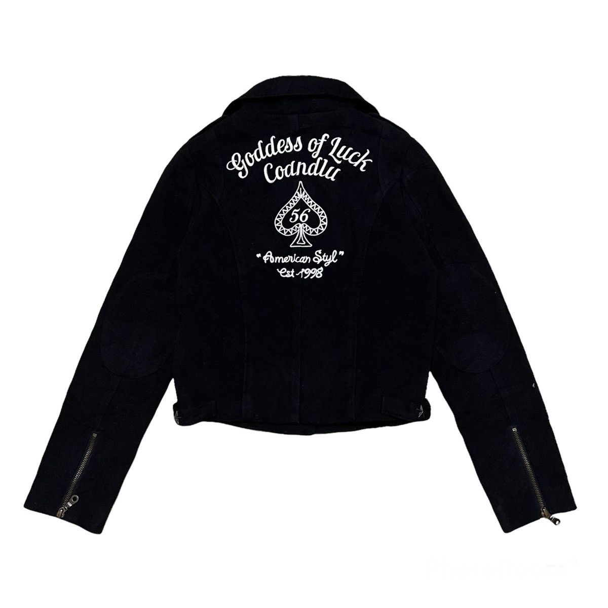 Japanese Brand Coandlu Double Collar Punk Style Jacket Size US S / EU 44-46 / 1 - 1 Thumbnail