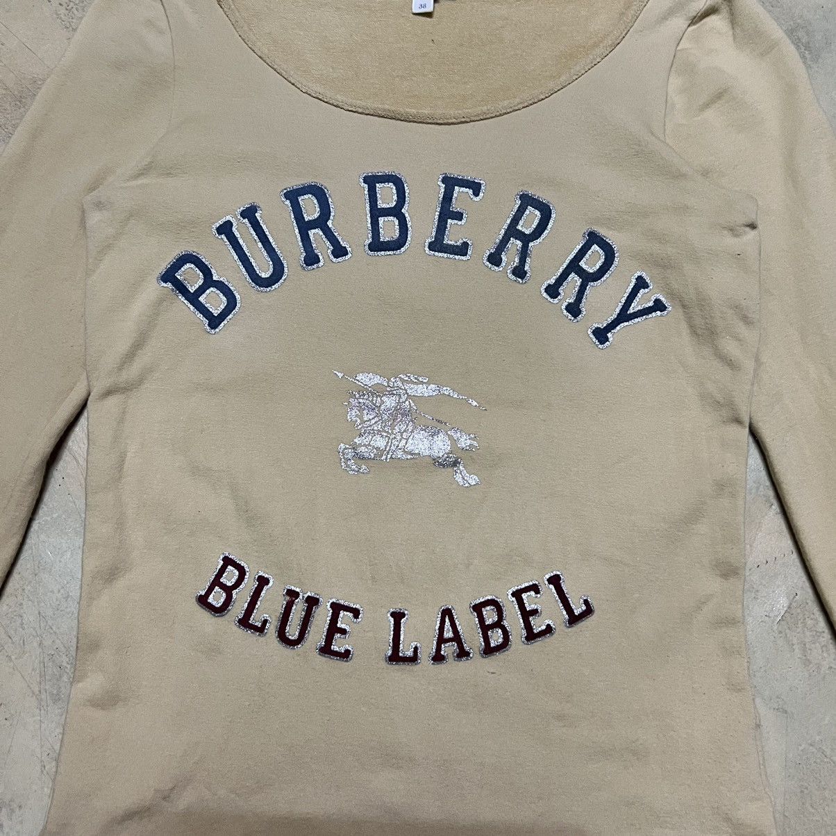 Burberry Burberry Blue Label Big Logo T Shirt Size US XS / EU 42 / 0 - 2 Thumbnail