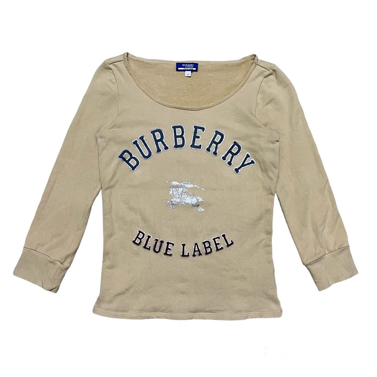 Burberry Burberry Blue Label Big Logo T Shirt Size US XS / EU 42 / 0 - 1 Thumbnail