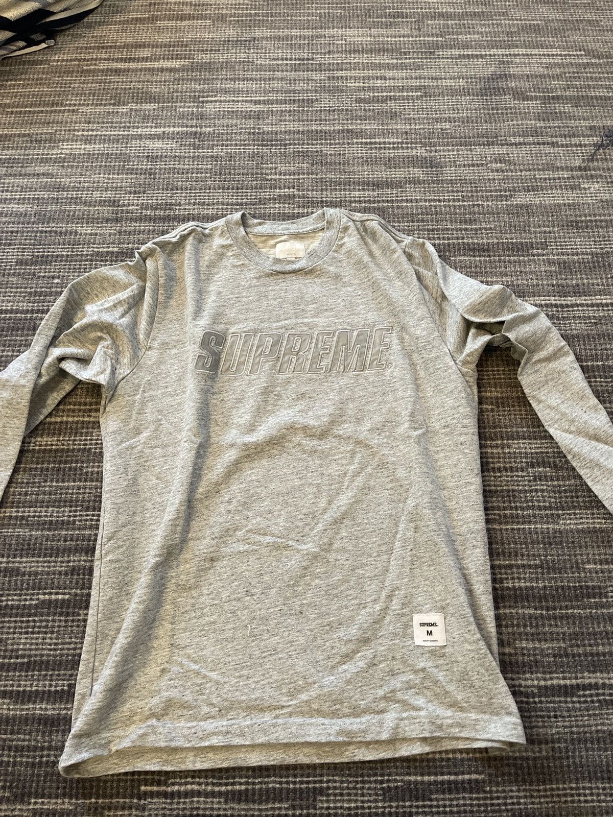 Supreme Supreme Long Sleeve Tee Size US M / EU 48-50 / 2 - 3 Thumbnail