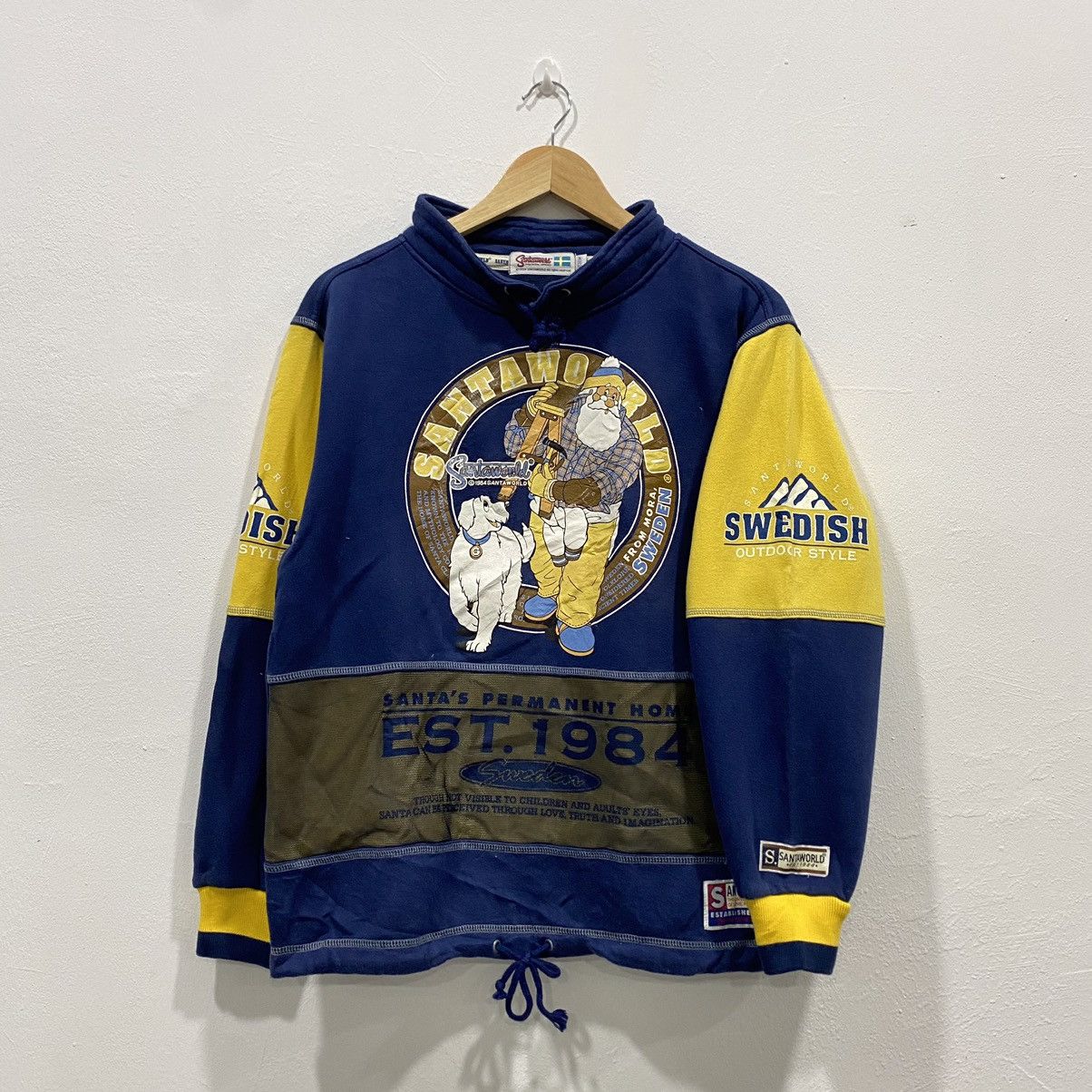 Vintage Sweden santa world