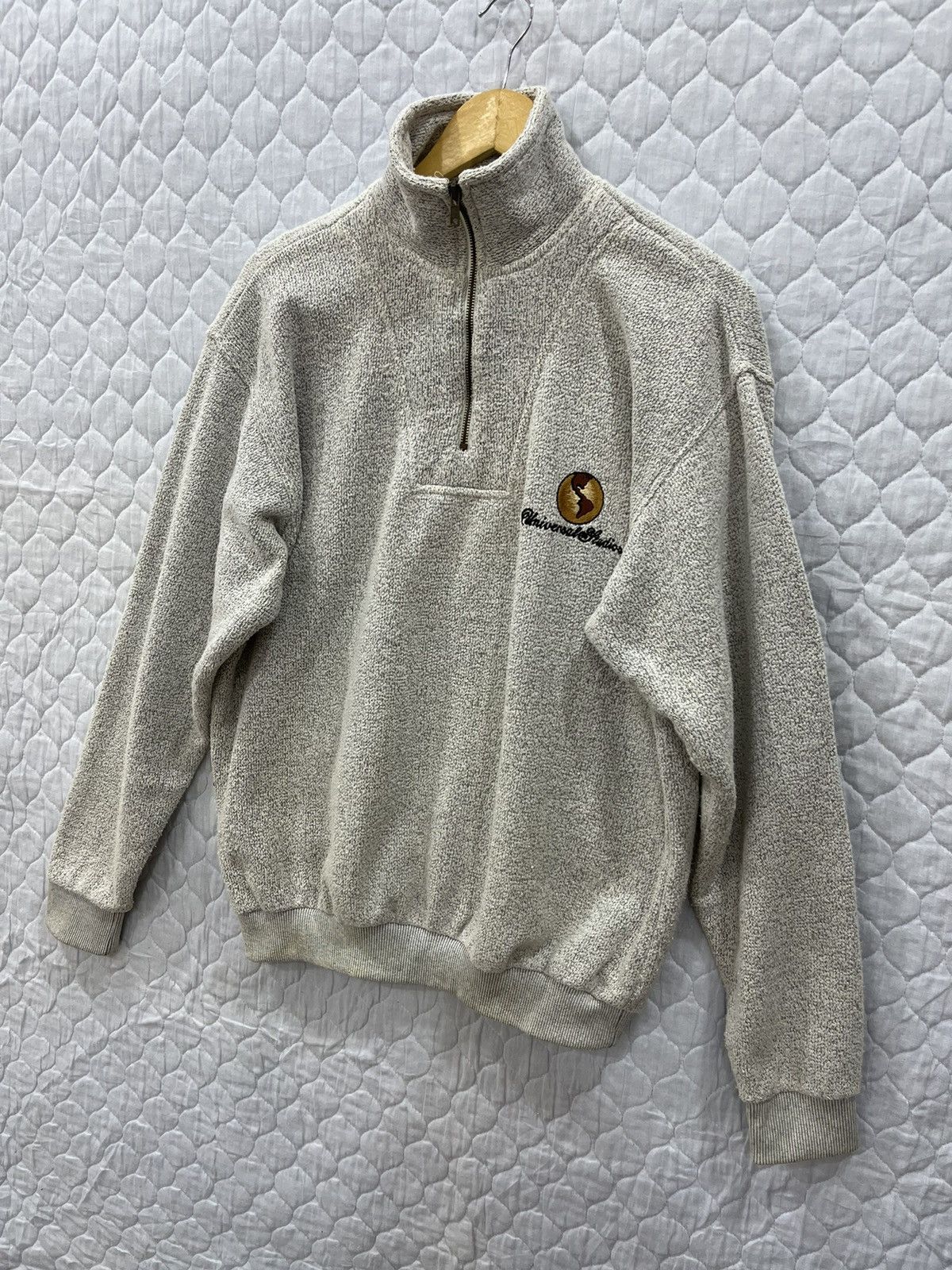 Universal Studios × Vintage K. VINTAGE UNIVERSAL STUDIOS HALF ZIPPER SWEATSHIRT Size US M / EU 48-50 / 2 - 2 Thumbnail
