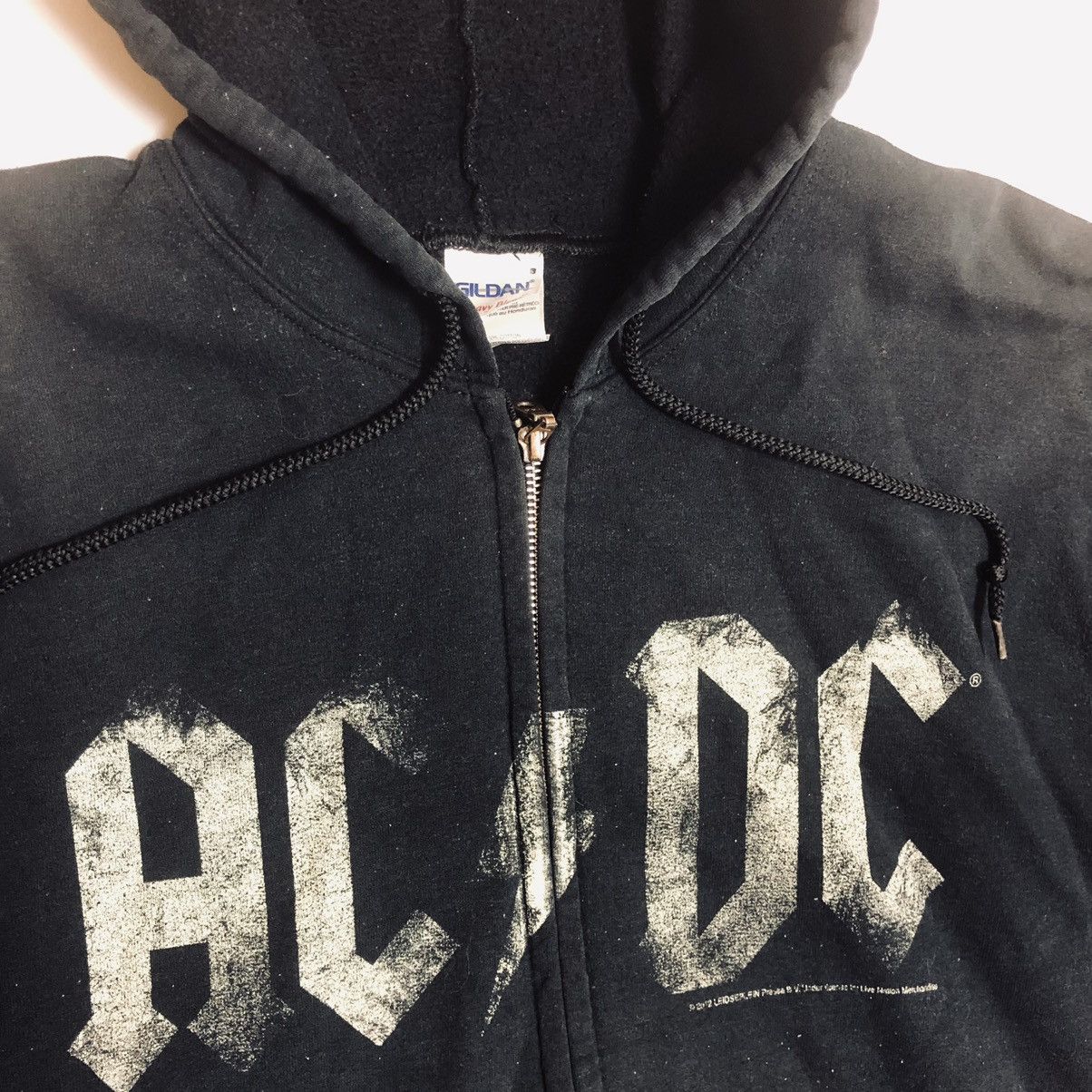 AC/DC × Band Tees × Vintage 00s Acdc Band Hoodie like Vintage Pink Floyd Metallica Size US M / EU 48-50 / 2 - 4 Thumbnail