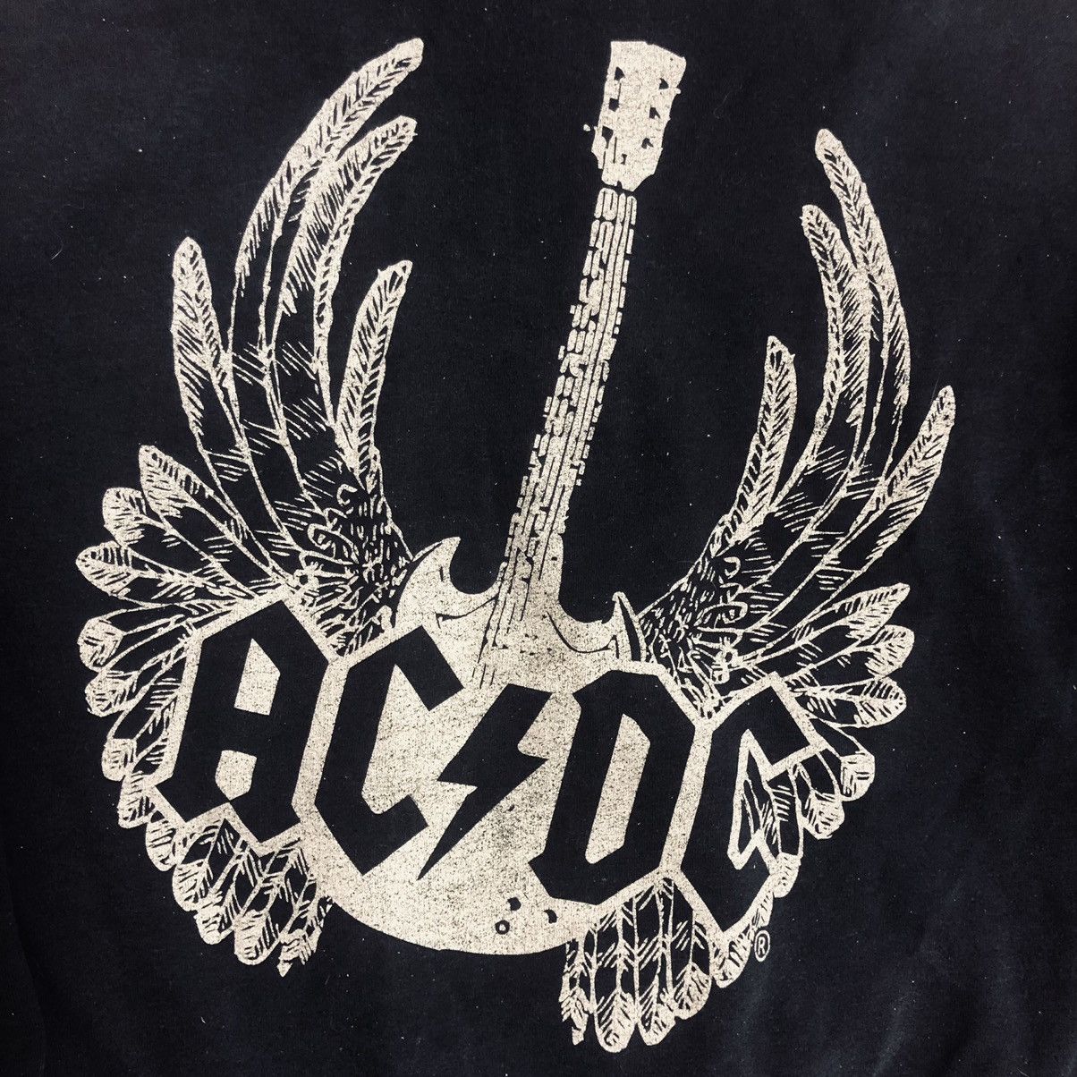AC/DC × Band Tees × Vintage 00s Acdc Band Hoodie like Vintage Pink Floyd Metallica Size US M / EU 48-50 / 2 - 11 Thumbnail