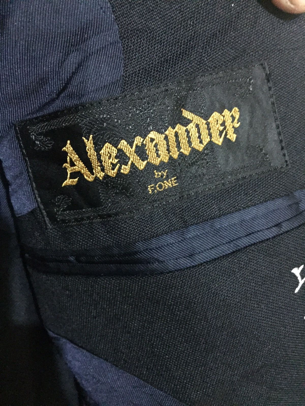 Japanese Brand Suits Alexender Slim Fit Size M Size 40R - 4 Thumbnail