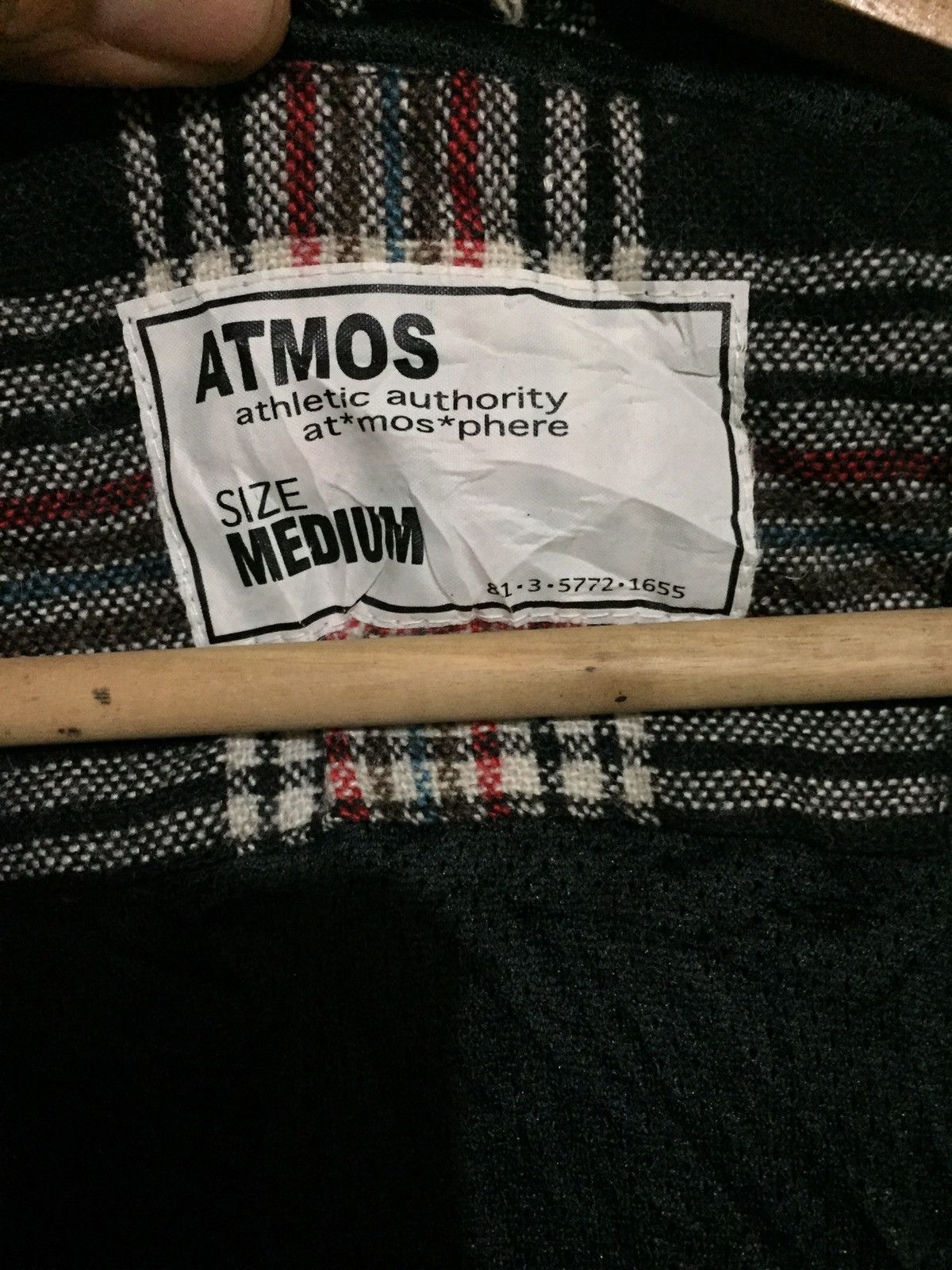 Japanese Brand × atmos Vintage Atmos Jacket Hoodie Long Sleeve Zipper Size US M / EU 48-50 / 2 - 9 Thumbnail