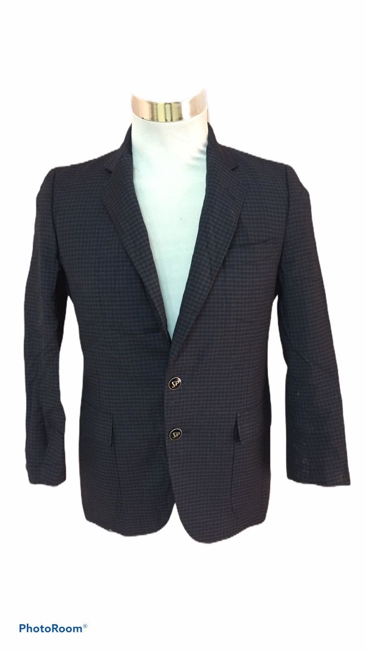 Japanese Brand × Spalding SPALDING TARTAN BLAZER Size 38S - 1 Thumbnail