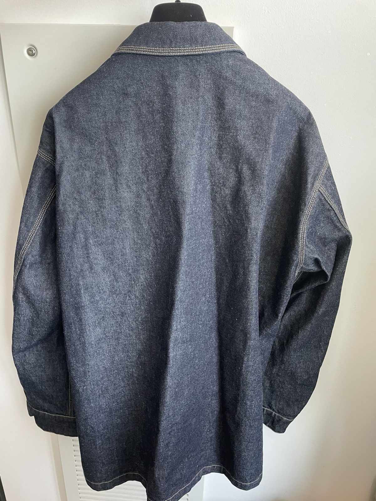 Bottega Veneta Daniel Lee Super Runway Brand New Oversized Denim Jacket Size US XXL / EU 58 / 5 - 16 Thumbnail