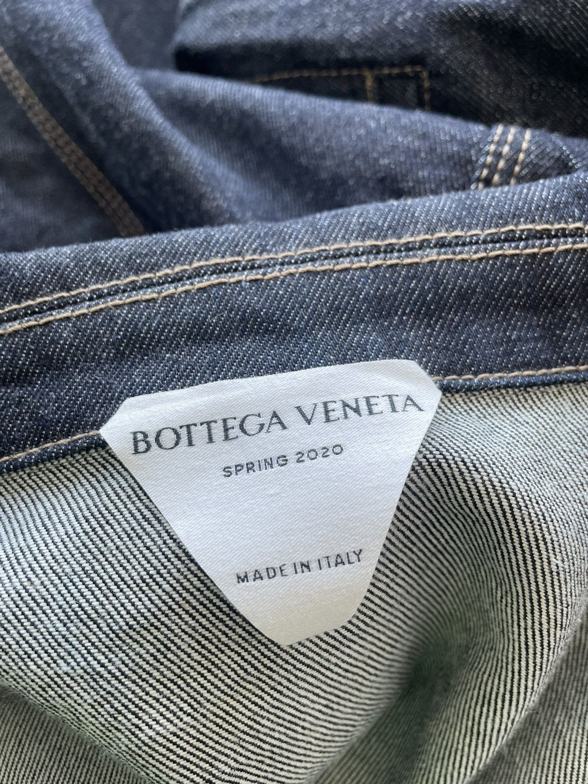Bottega Veneta Daniel Lee Super Runway Brand New Oversized Denim Jacket Size US XXL / EU 58 / 5 - 4 Thumbnail