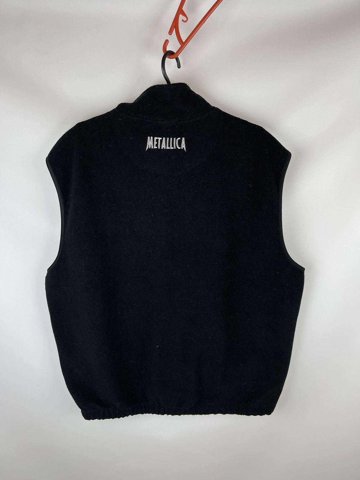 Giant Giant vintage 90s Metallica fleece vest gilet jacket Size US L / EU 52-54 / 3 - 5 Thumbnail