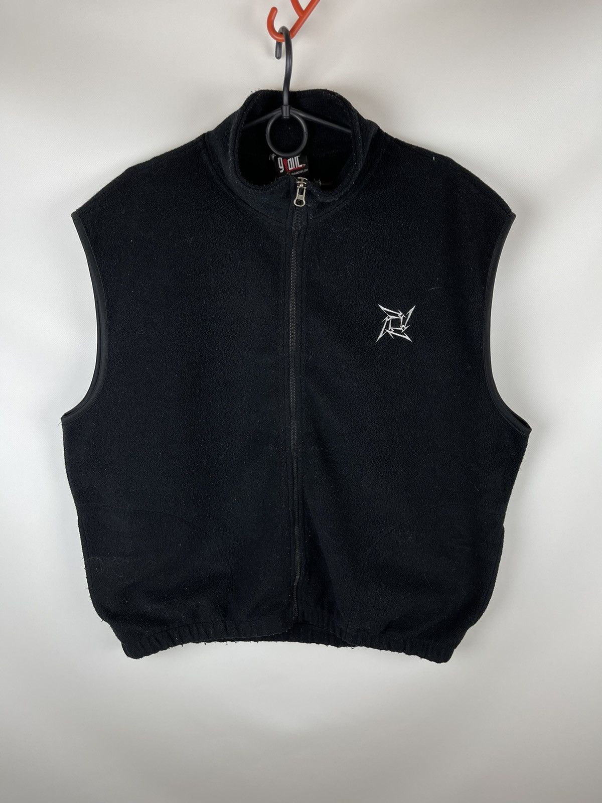 Giant Giant vintage 90s Metallica fleece vest gilet jacket Size US L / EU 52-54 / 3 - 1 Thumbnail