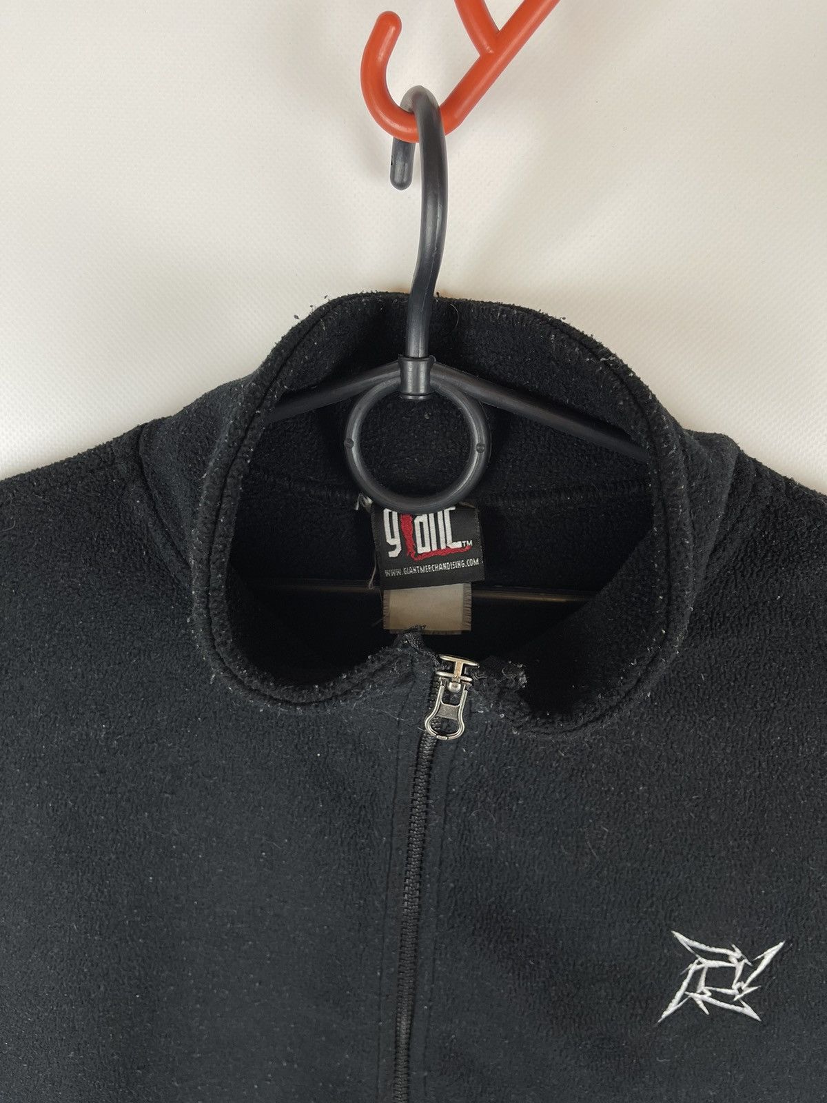 Giant Giant vintage 90s Metallica fleece vest gilet jacket Size US L / EU 52-54 / 3 - 4 Thumbnail