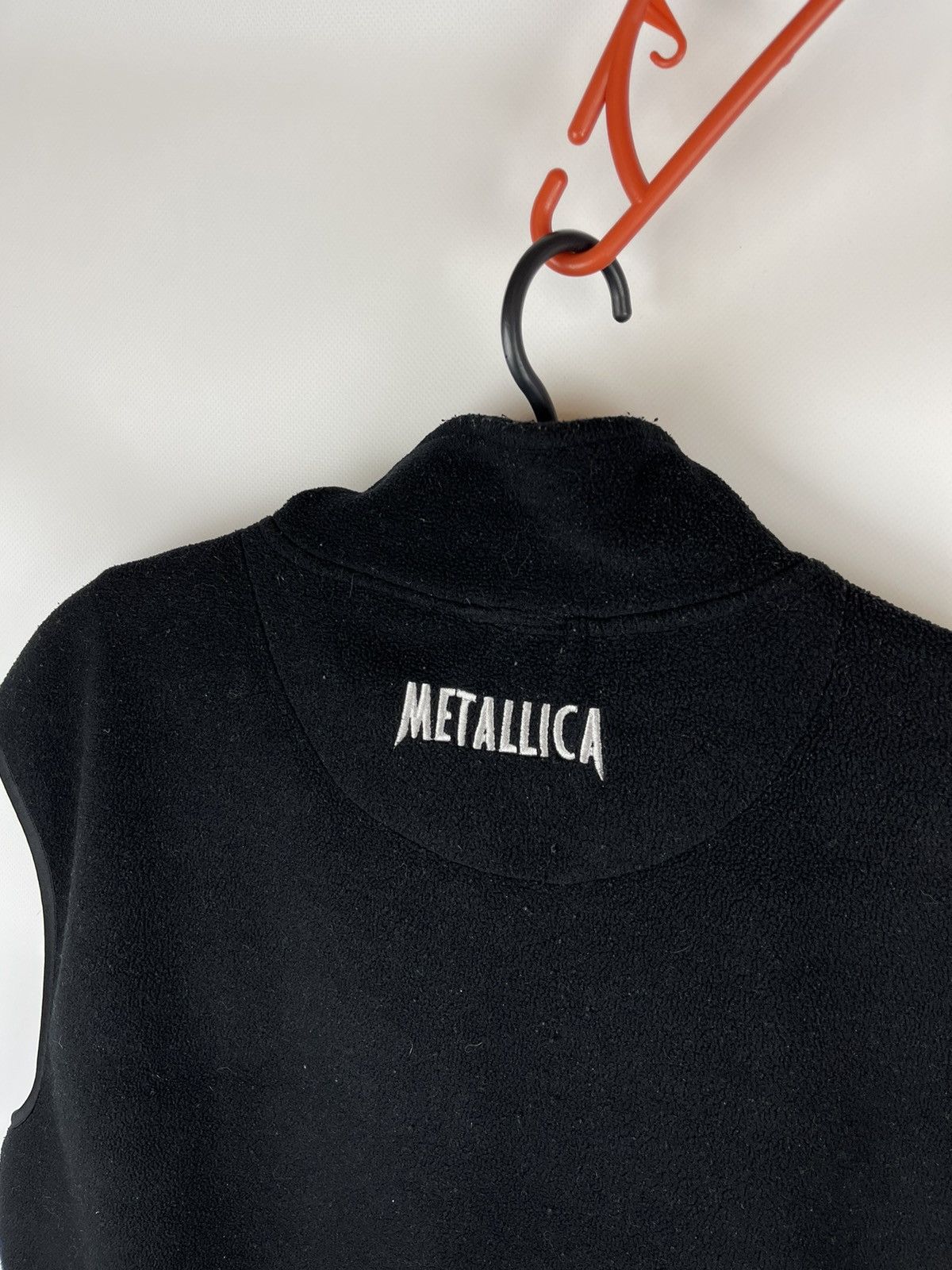 Giant Giant vintage 90s Metallica fleece vest gilet jacket Size US L / EU 52-54 / 3 - 6 Thumbnail