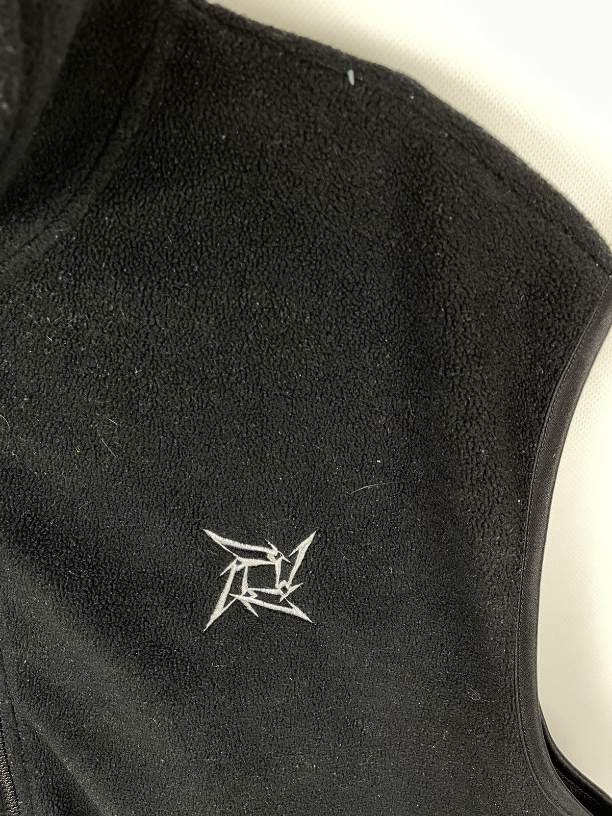 Giant Giant vintage 90s Metallica fleece vest gilet jacket Size US L / EU 52-54 / 3 - 3 Thumbnail