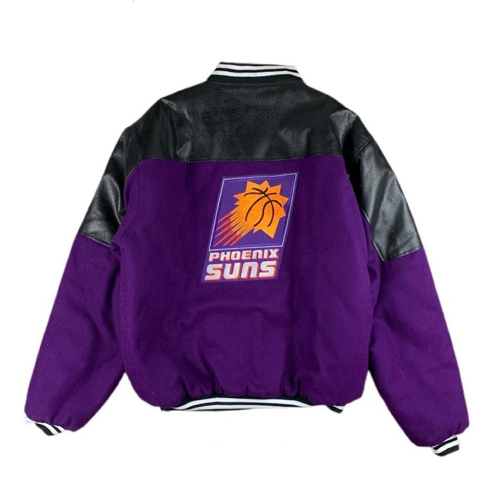 Vintage Vintage 90s Phoenix Suns Letterman Chain Stitched Jacket | Grailed