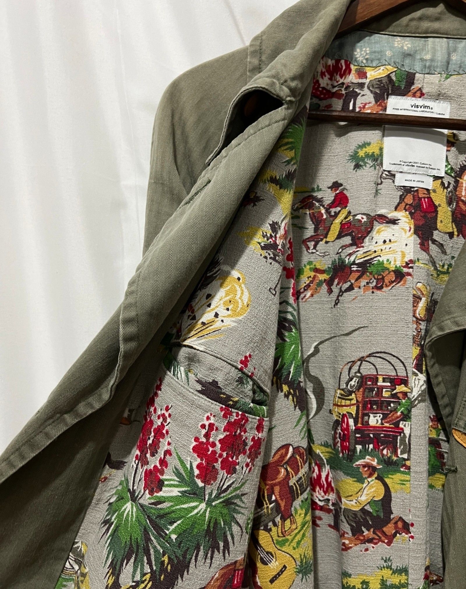 Visvim hendee trench coat 2014